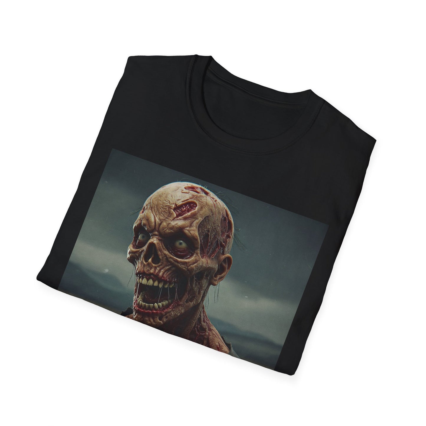 Apocalyptic Portrait Tee: A Vision of Decay