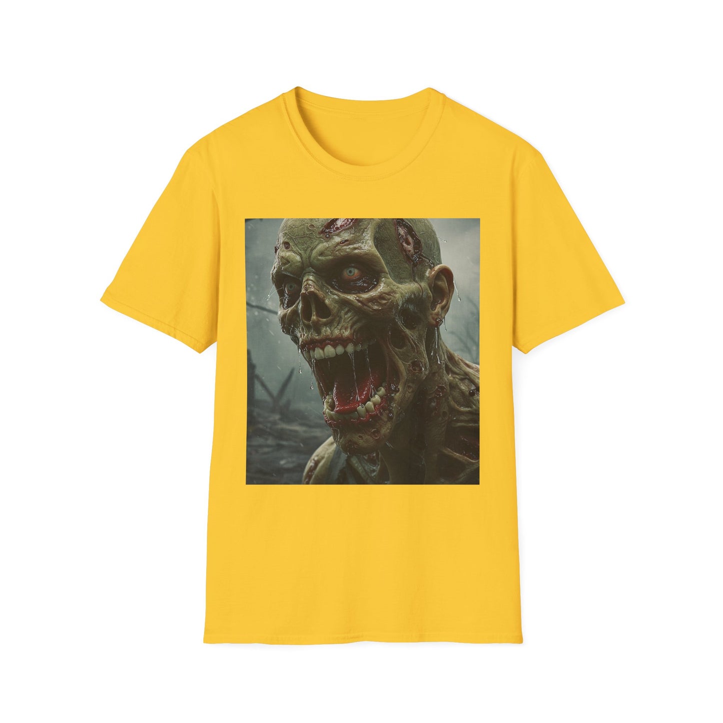 Apocalyptic Portrait Tee: A Vision of Decay