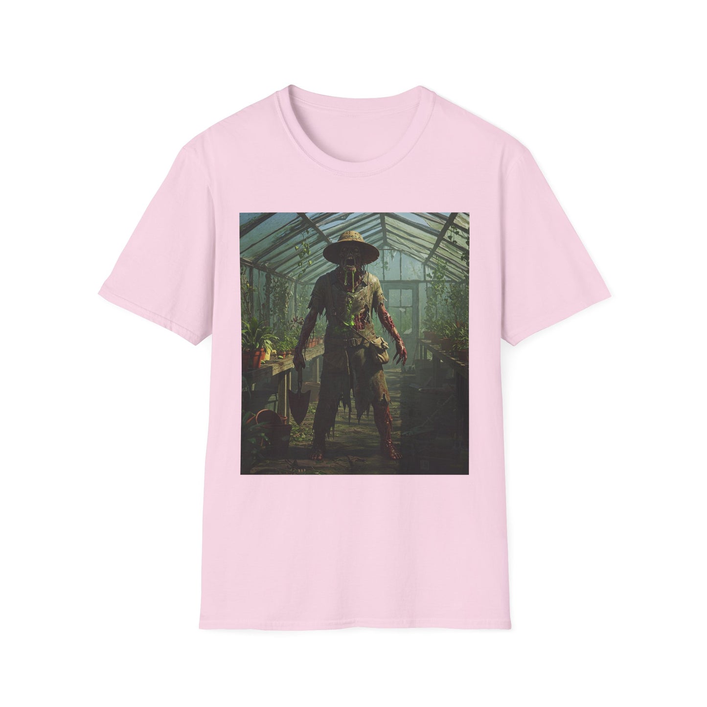 Unisex Softstyle T-Shirt - Gothic Scarecrow Graphic Tee