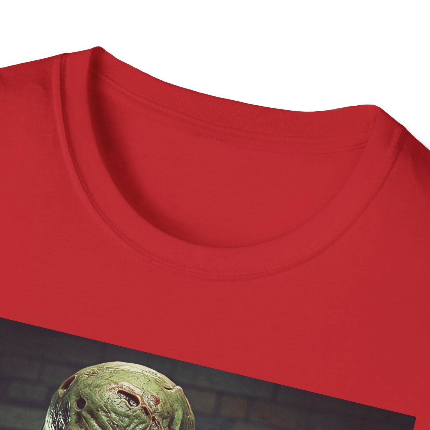 Apocalyptic Portrait Tee, bold, decaying zombie graphic