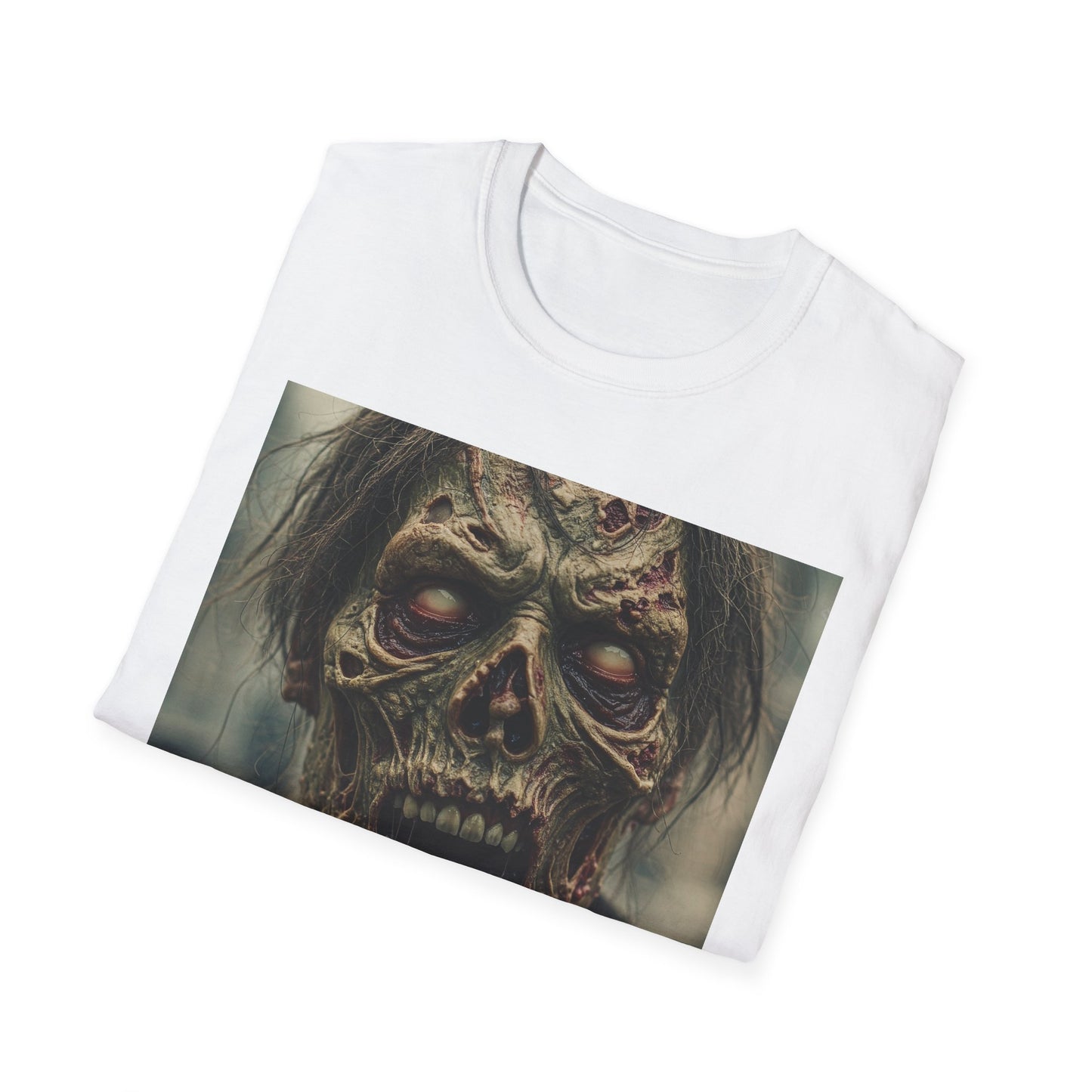 Apocalyptic Portrait Tee: A Vision of Decay