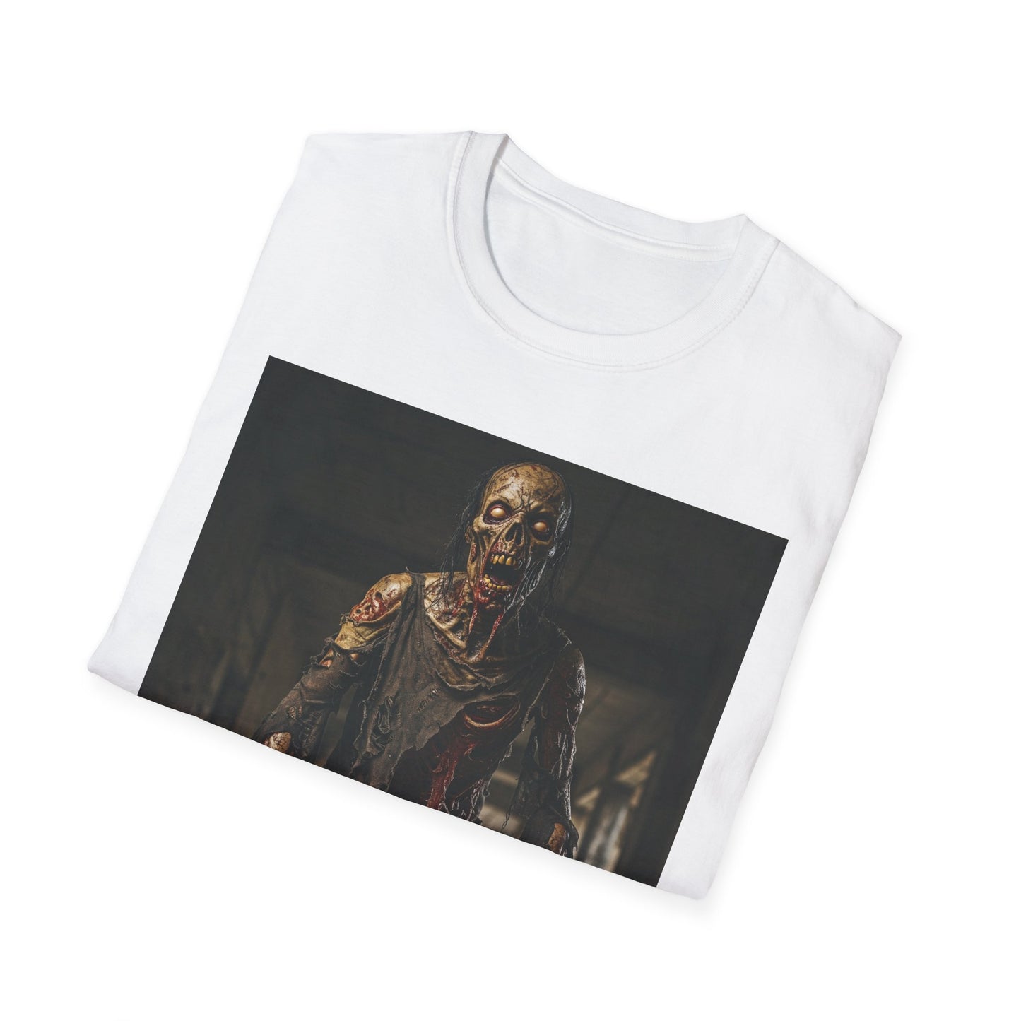 Apocalyptic Portrait Tee: A Vision of Decay