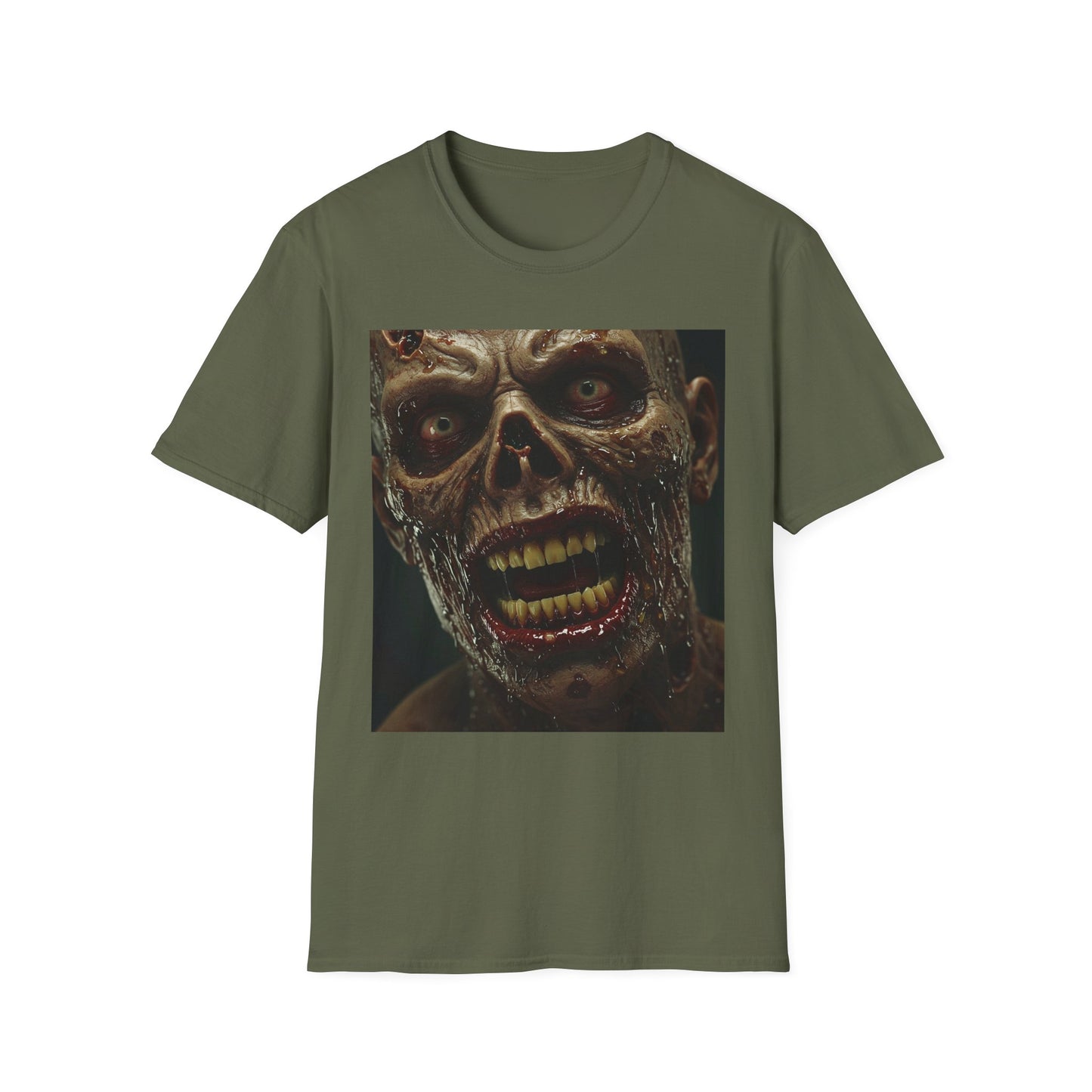 Apocalyptic Portrait Tee: A Vision of Decay