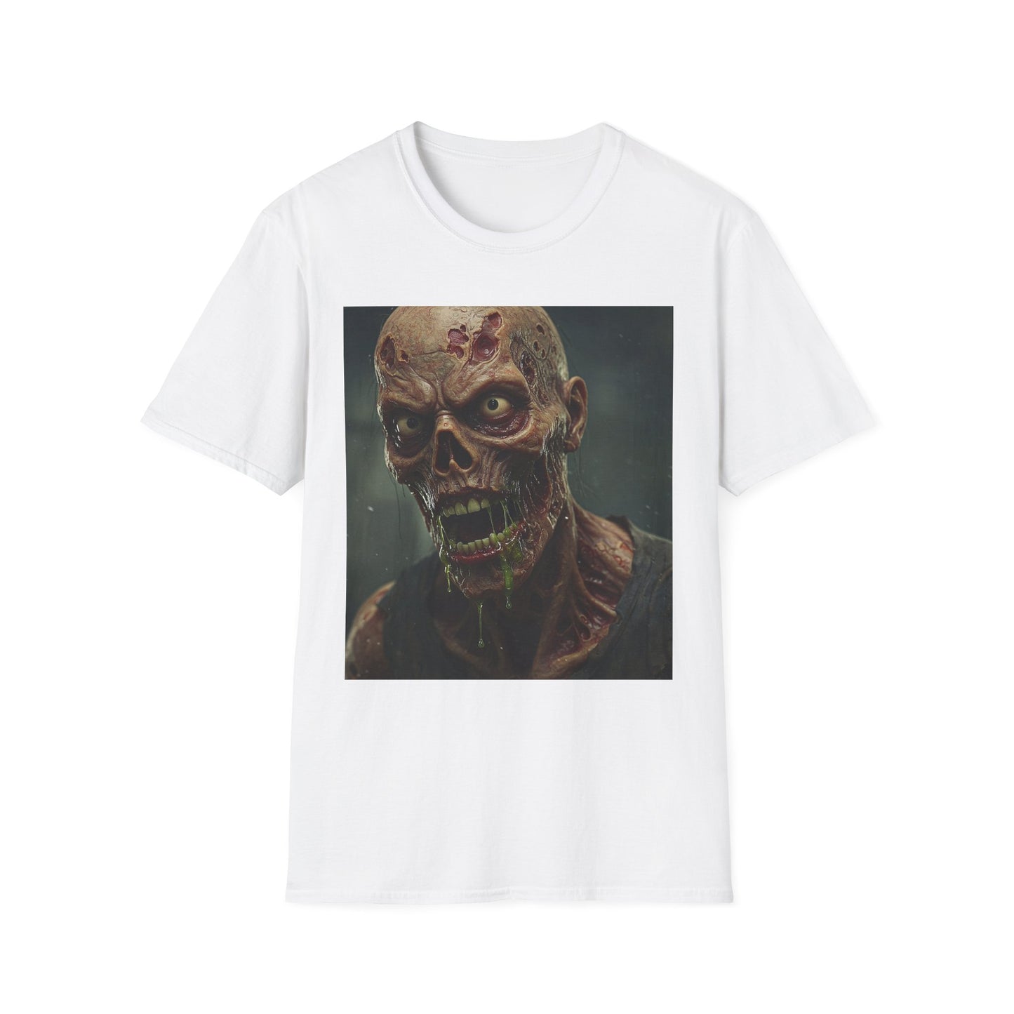 Apocalyptic Portrait Tee: A Vision of Decay