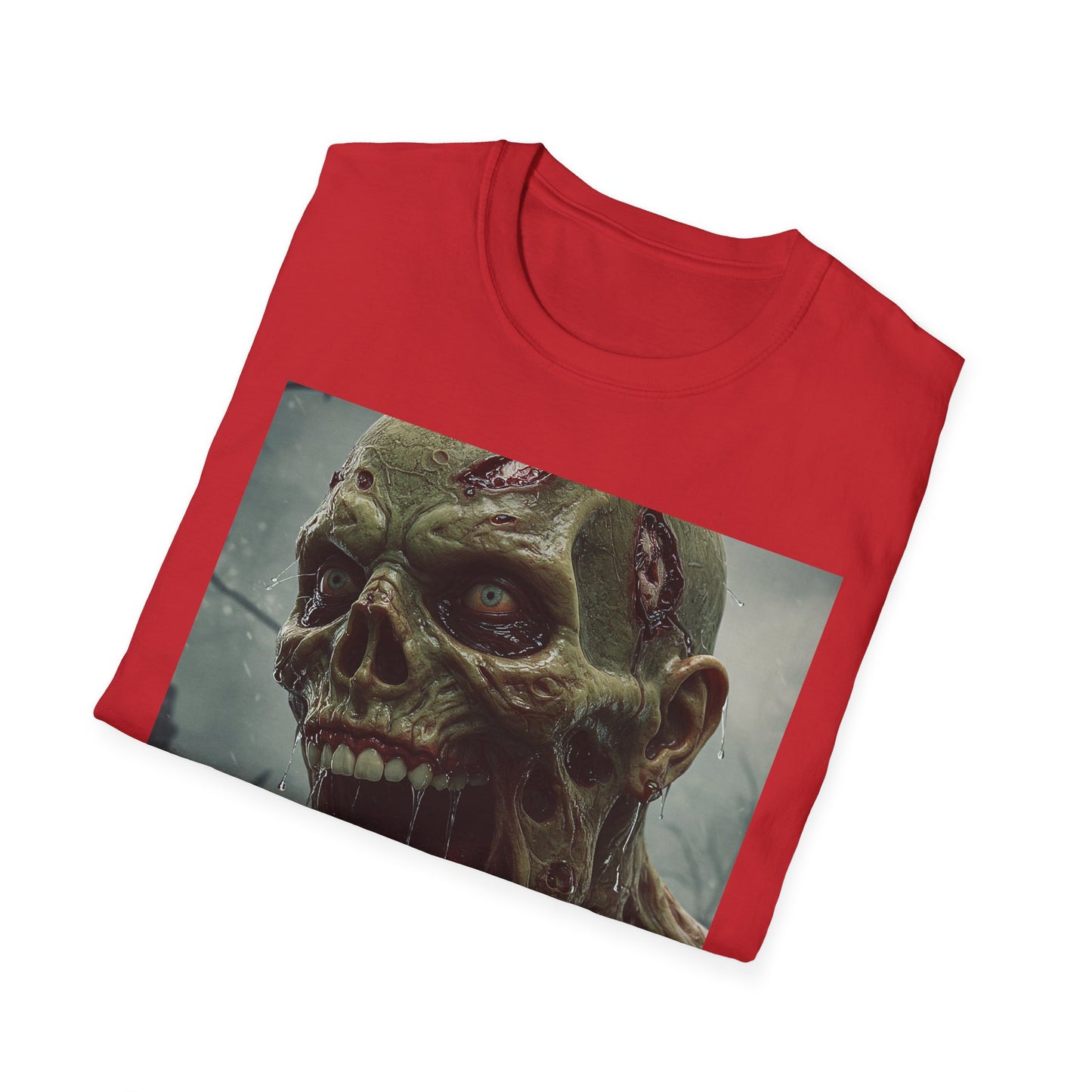 Apocalyptic Portrait Tee: A Vision of Decay