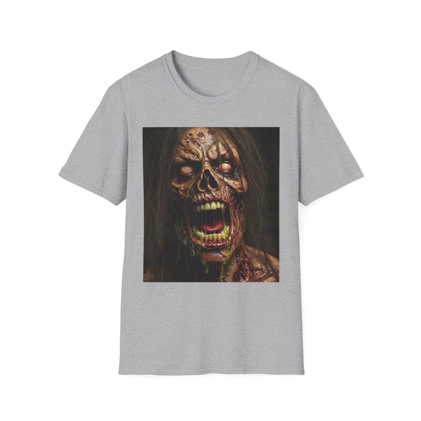 Apocalyptic Portrait Tee: A Vision of Decay