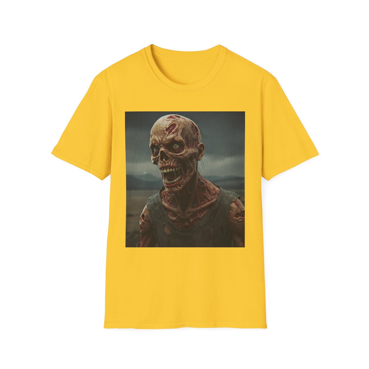 Apocalyptic Portrait Tee: A Vision of Decay