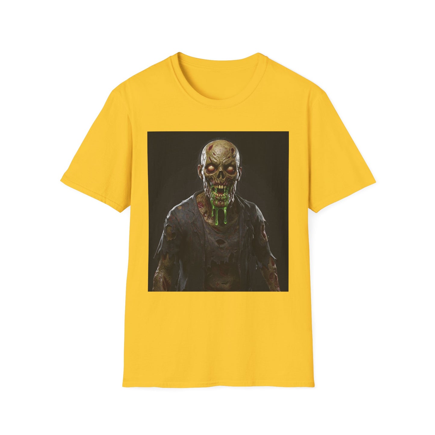 Apocalyptic Portrait Tee: A Vision of Decay