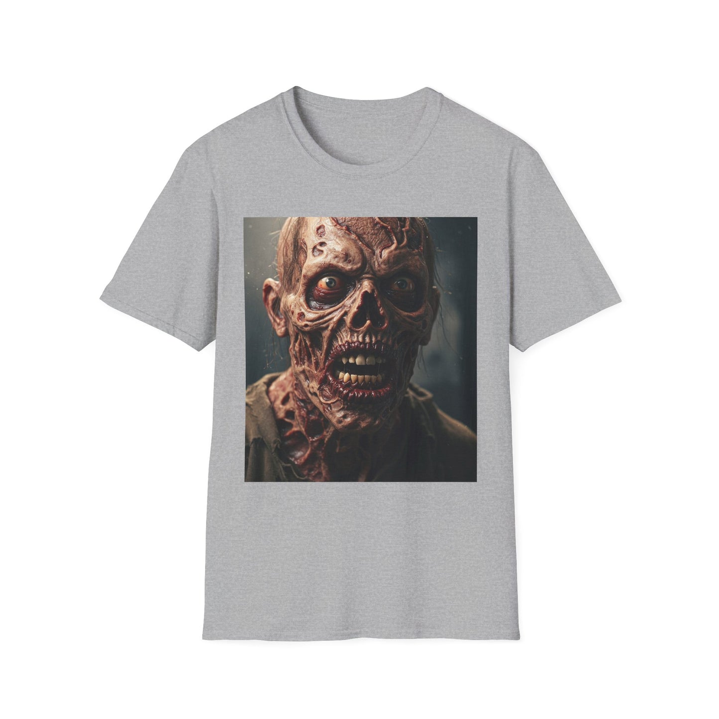 Apocalyptic Portrait Tee: A Vision of Decay