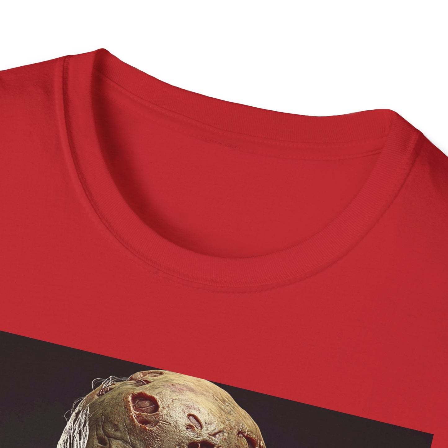 Apocalyptic Portrait Tee, bold, decaying zombie graphic