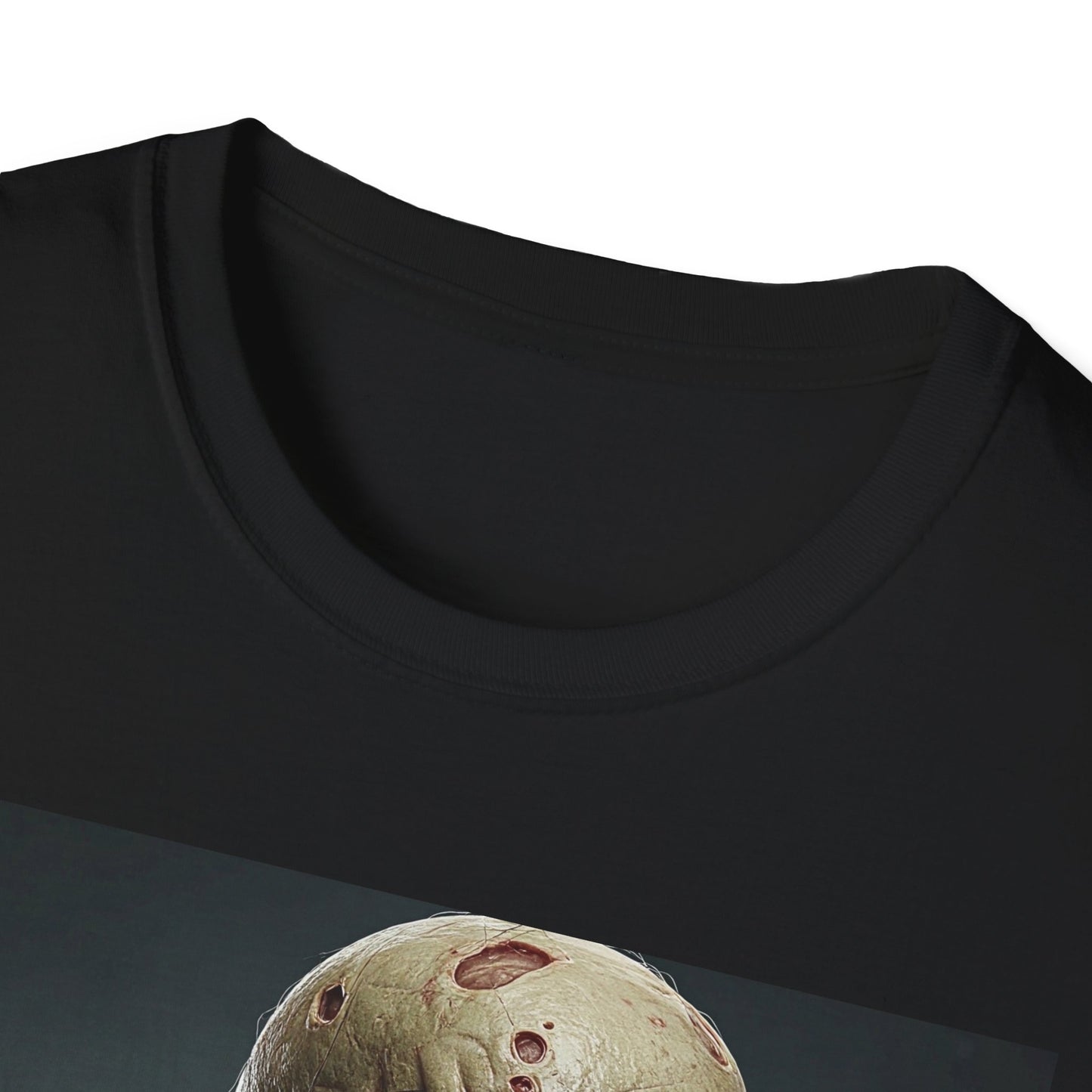 Apocalyptic Portrait Tee, bold, decaying zombie graphic