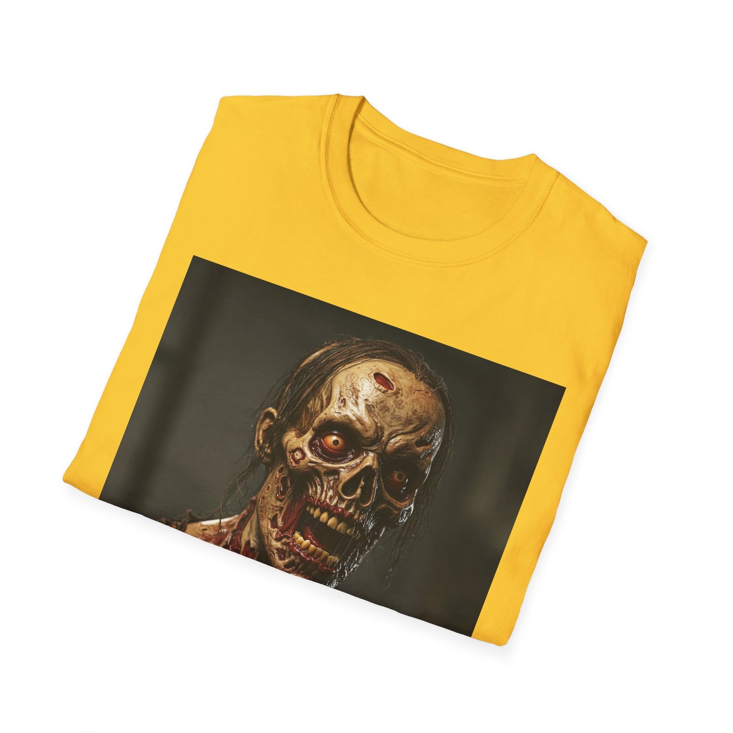 Apocalyptic Portrait Tee: A Vision of Decay Zombie Horror