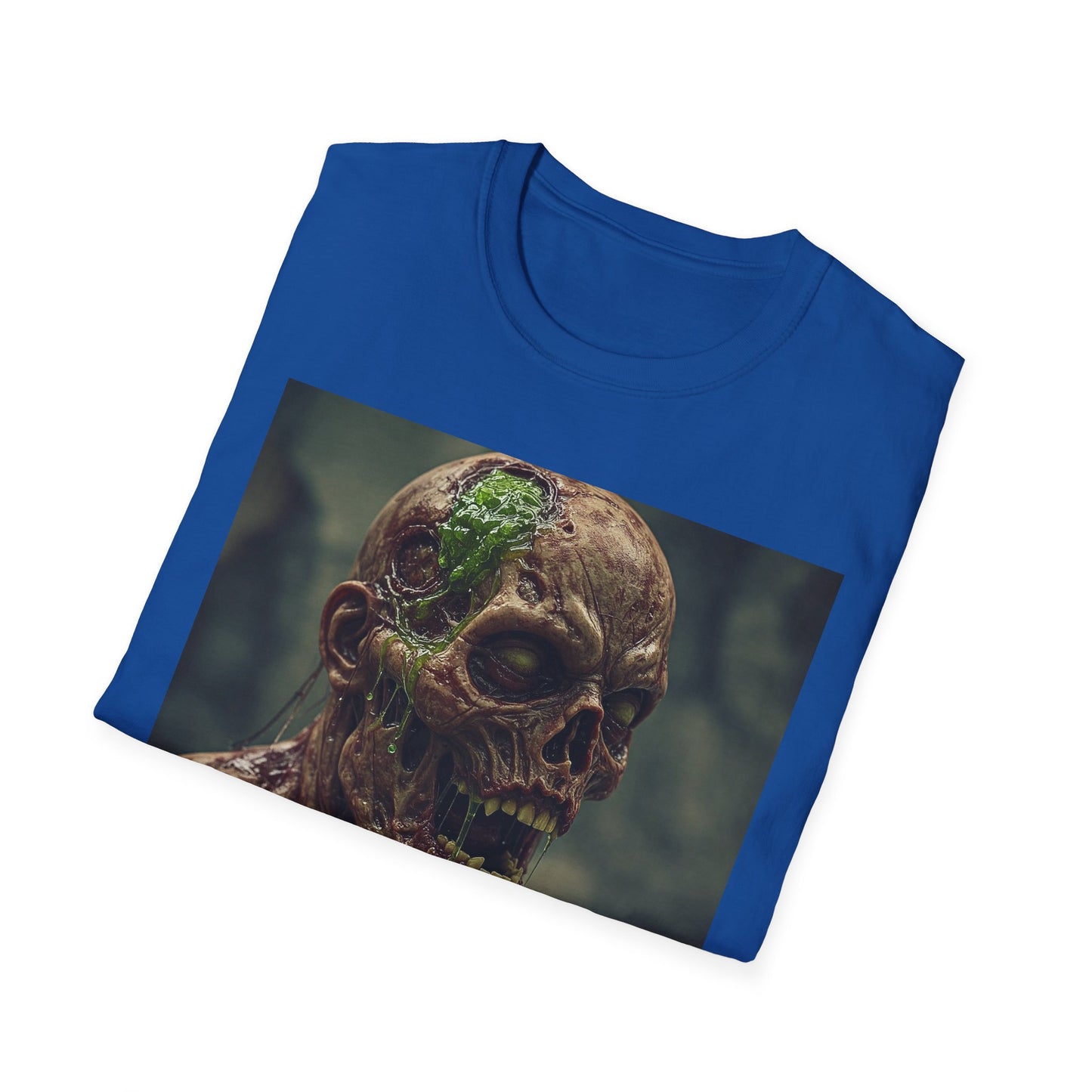 Unisex Softstyle T-Shirt - Skeletal Creepy Art Design