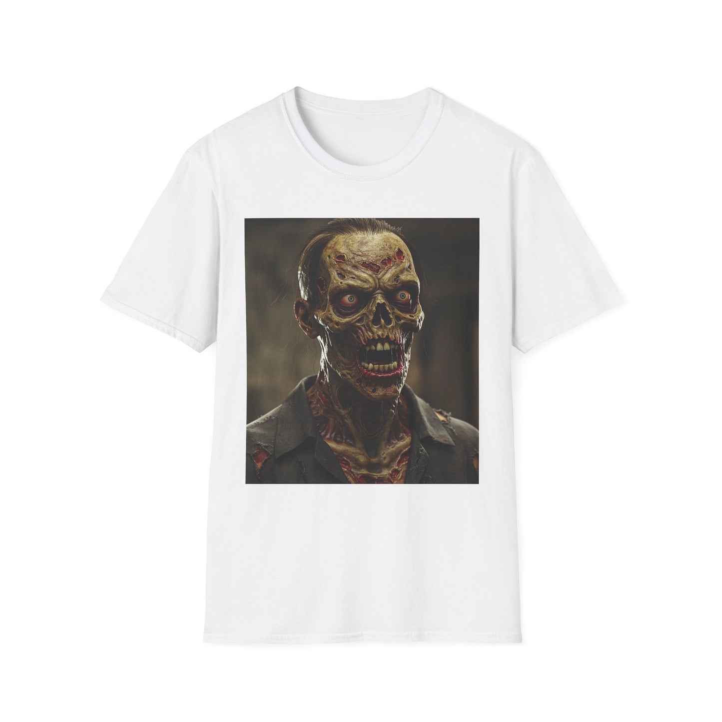 Apocalyptic Portrait Tee: A Vision of Decay