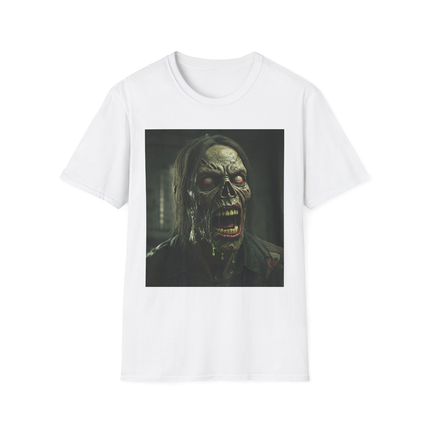 Apocalyptic Portrait Tee: A Vision of Decay