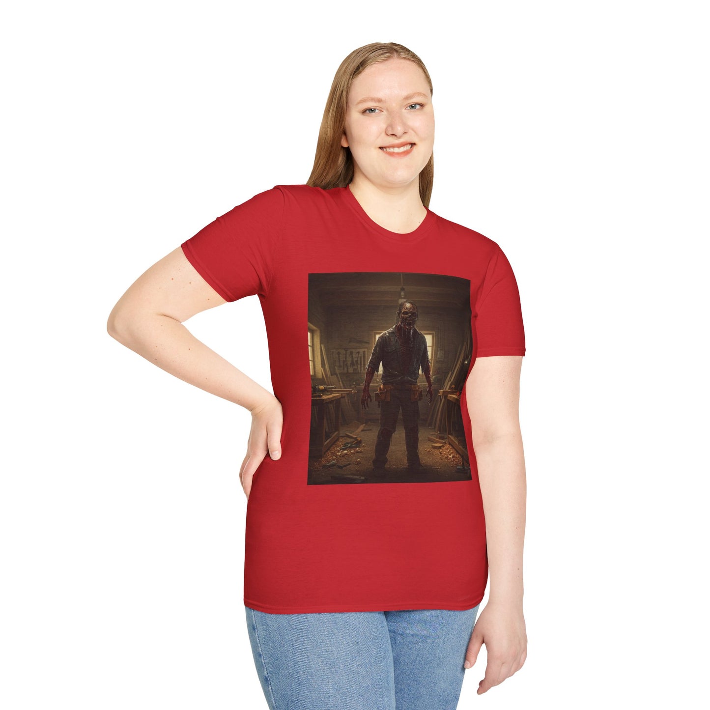 Unisex Horror Movie Softstyle T-Shirt - Perfect for Halloween Enthusiasts