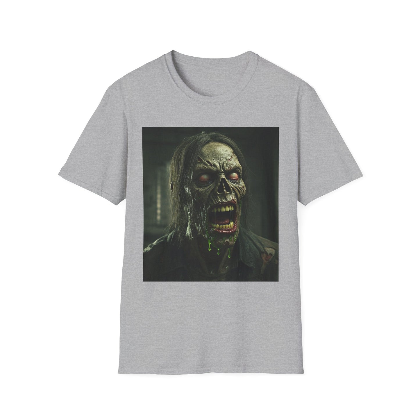 Apocalyptic Portrait Tee: A Vision of Decay