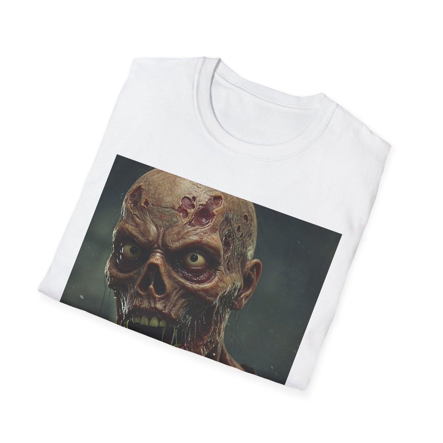 Apocalyptic Portrait Tee: A Vision of Decay