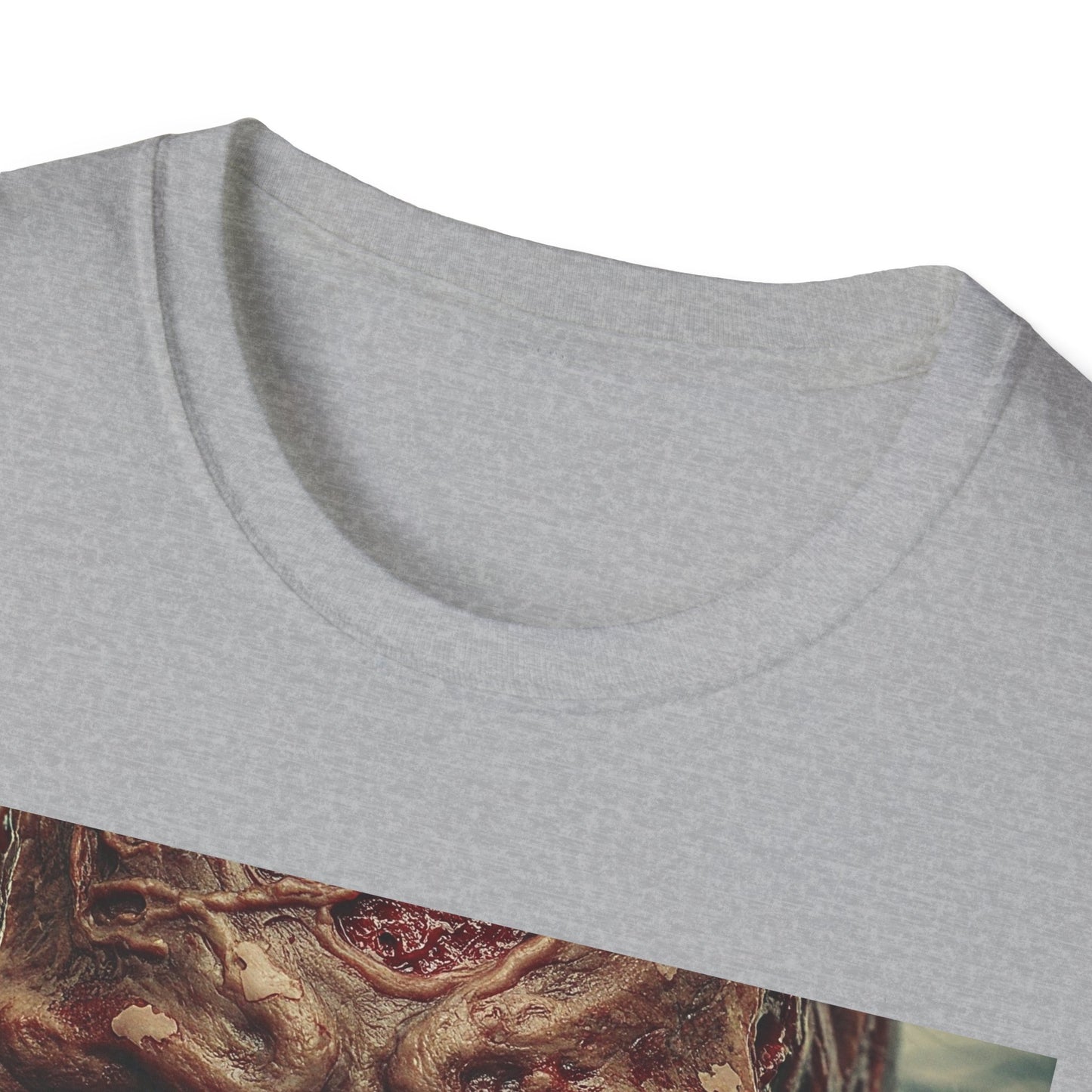 Apocalyptic Portrait Tee: A Vision of Decay