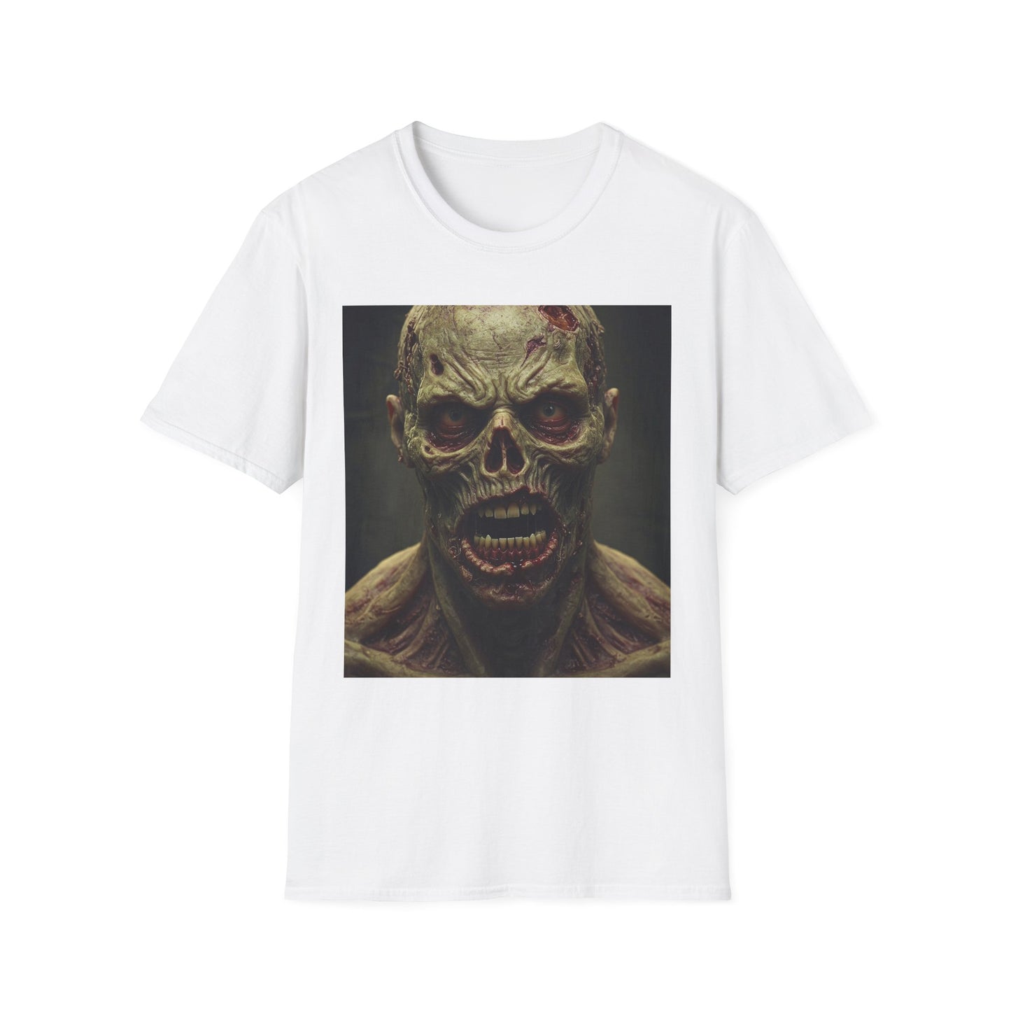 Apocalyptic Portrait Tee: A Vision of Decay