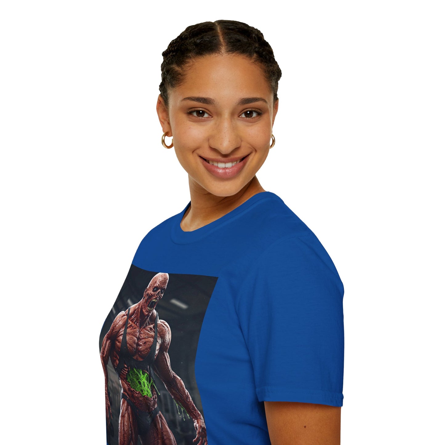 Muscle Graphic Unisex Softstyle T-Shirt - Ideal for Gym Lovers