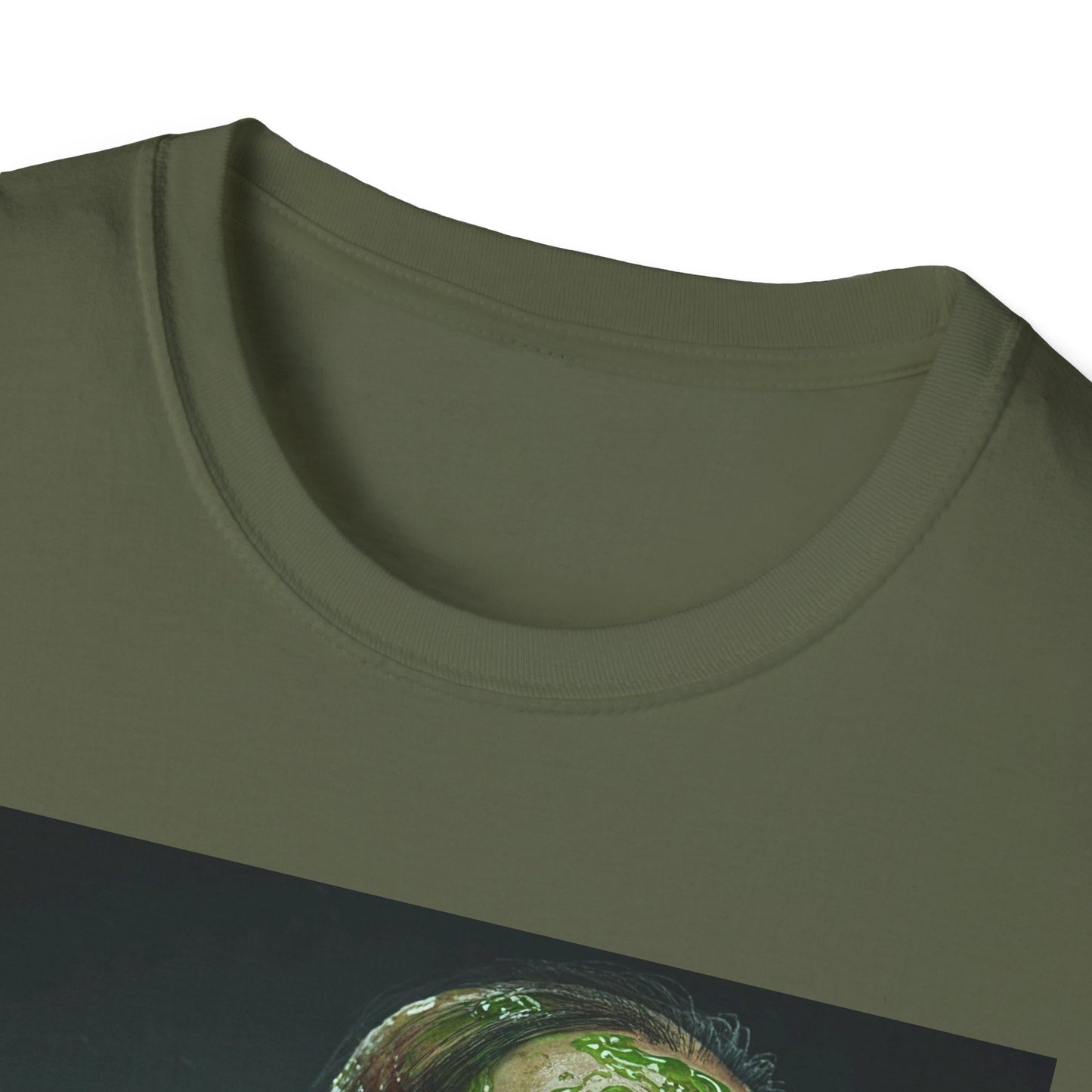 Apocalyptic Portrait Tee: A Vision of Decay