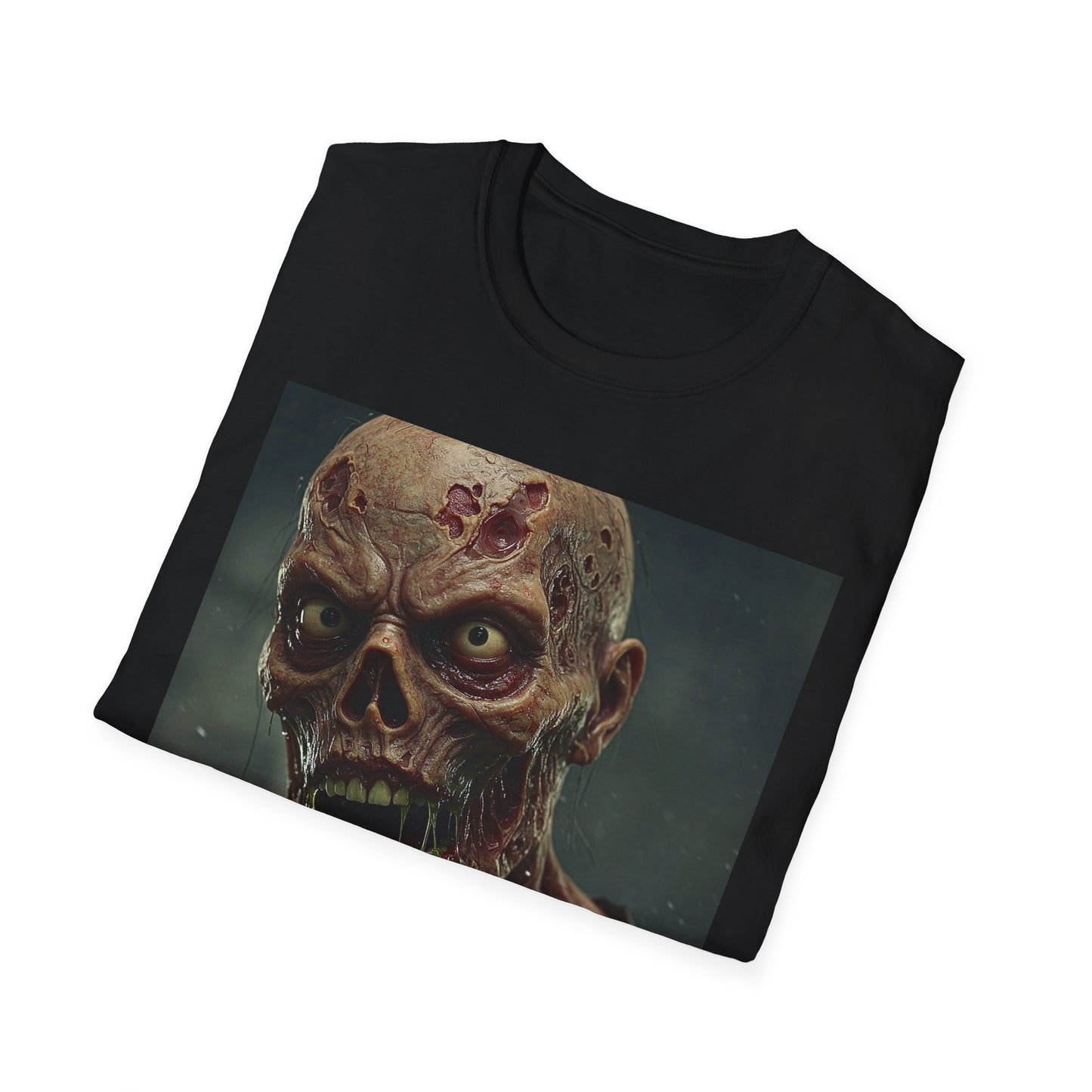 Apocalyptic Portrait Tee: A Vision of Decay