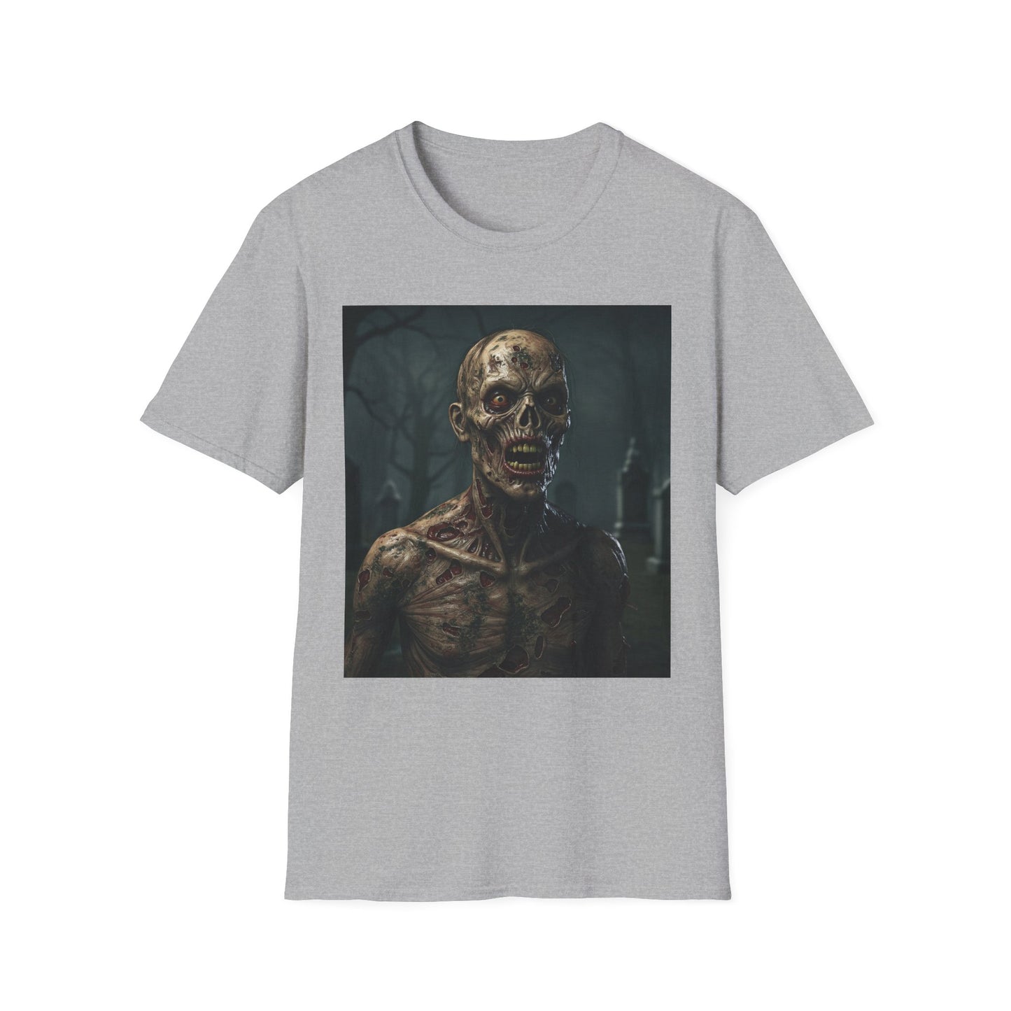 Apocalyptic Portrait Tee: A Vision of Decay