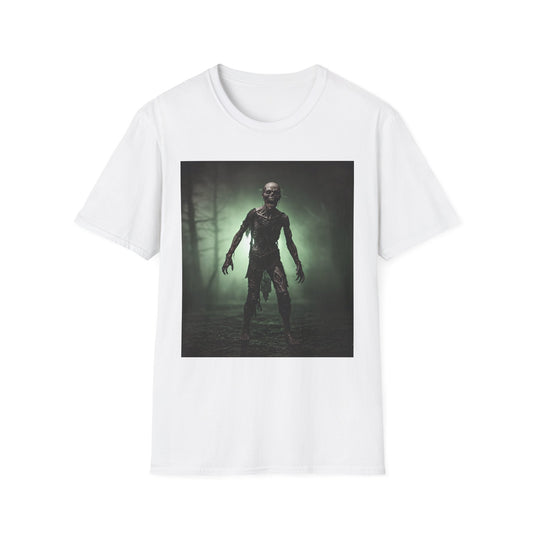 Unisex Horror Graphic Tee - Spooky Zombie Design for Halloween