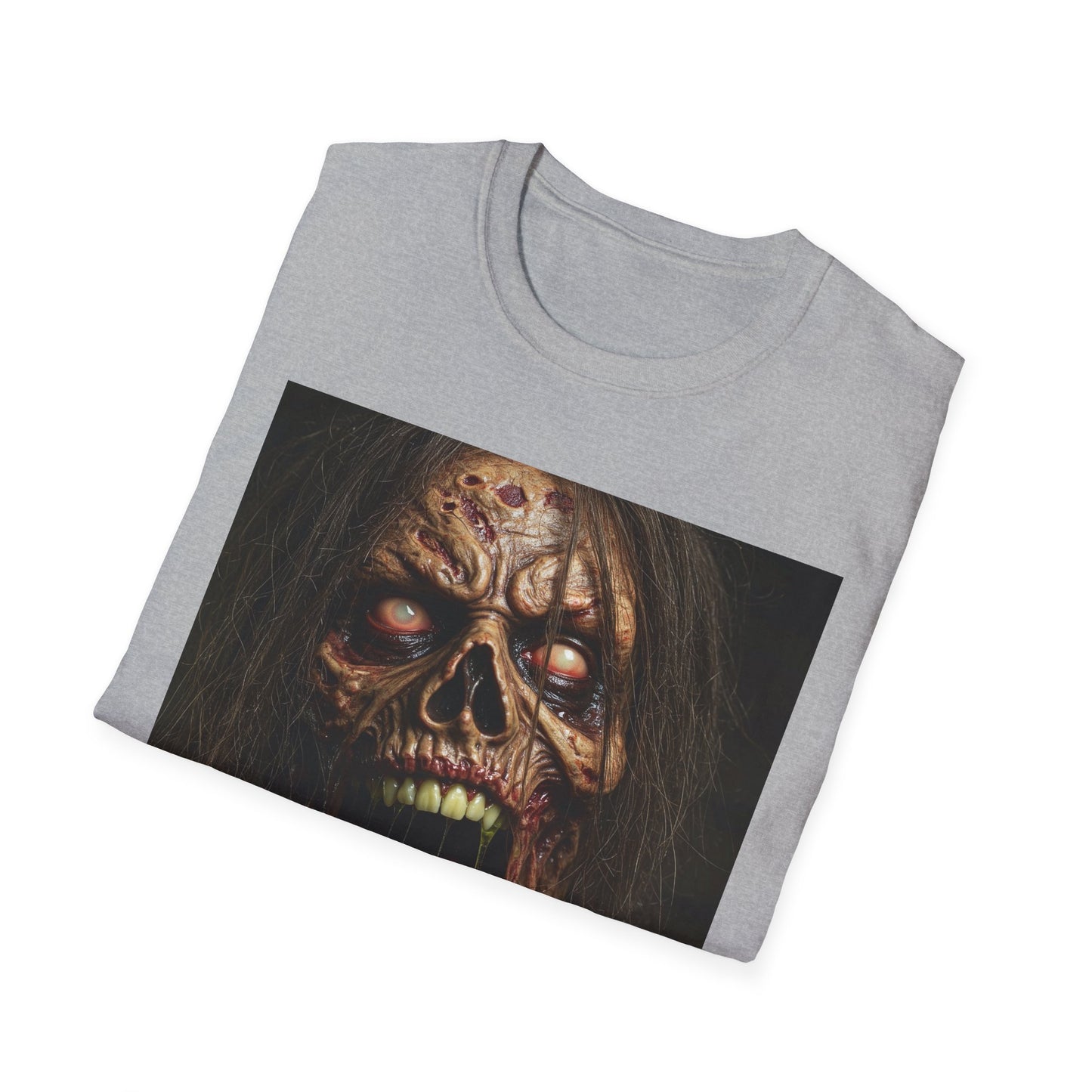 Apocalyptic Portrait Tee: A Vision of Decay