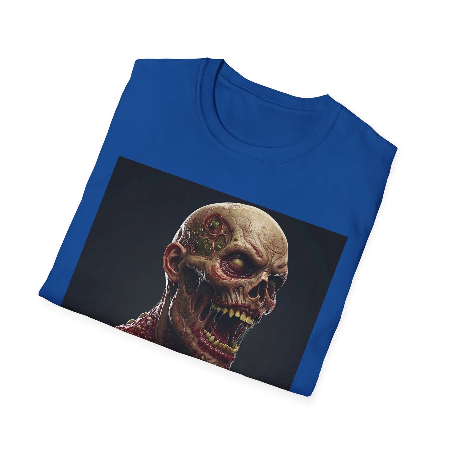 Zombie Graphic Unisex Softstyle T-Shirt | Horror Movie Fan Apparel