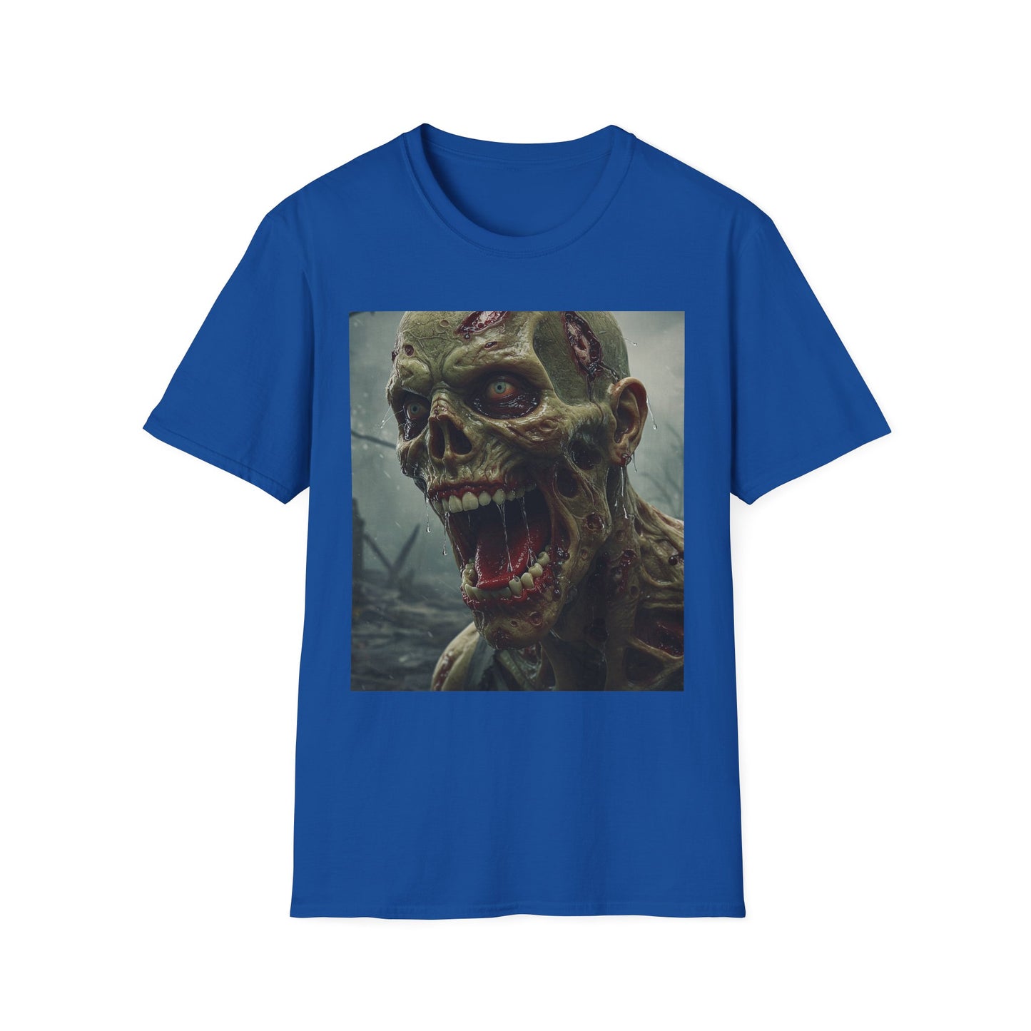 Apocalyptic Portrait Tee: A Vision of Decay