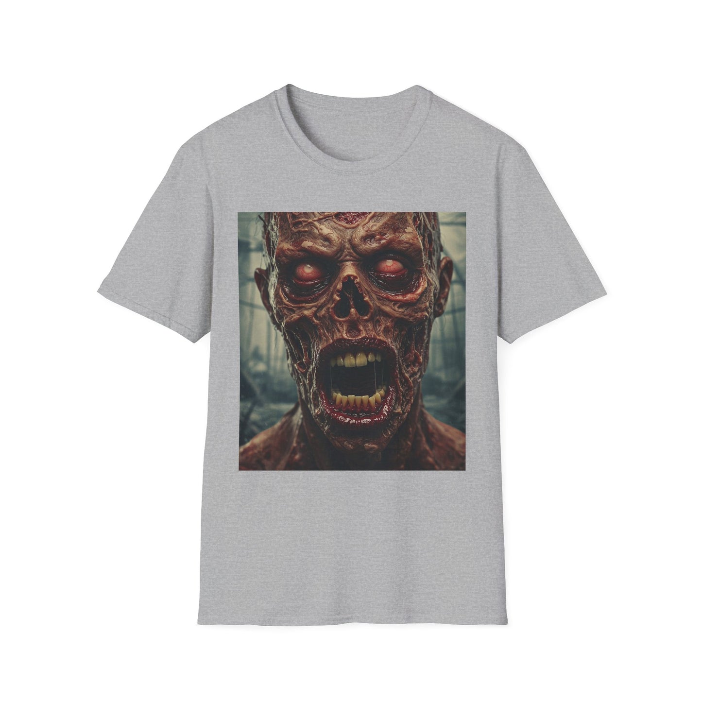 Apocalyptic Portrait Tee: A Vision of Decay