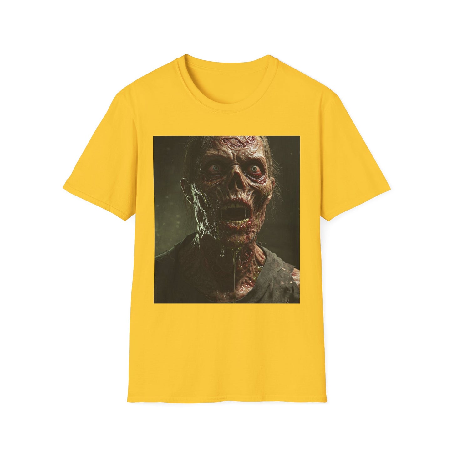 Apocalyptic Portrait Tee: A Vision of Decay