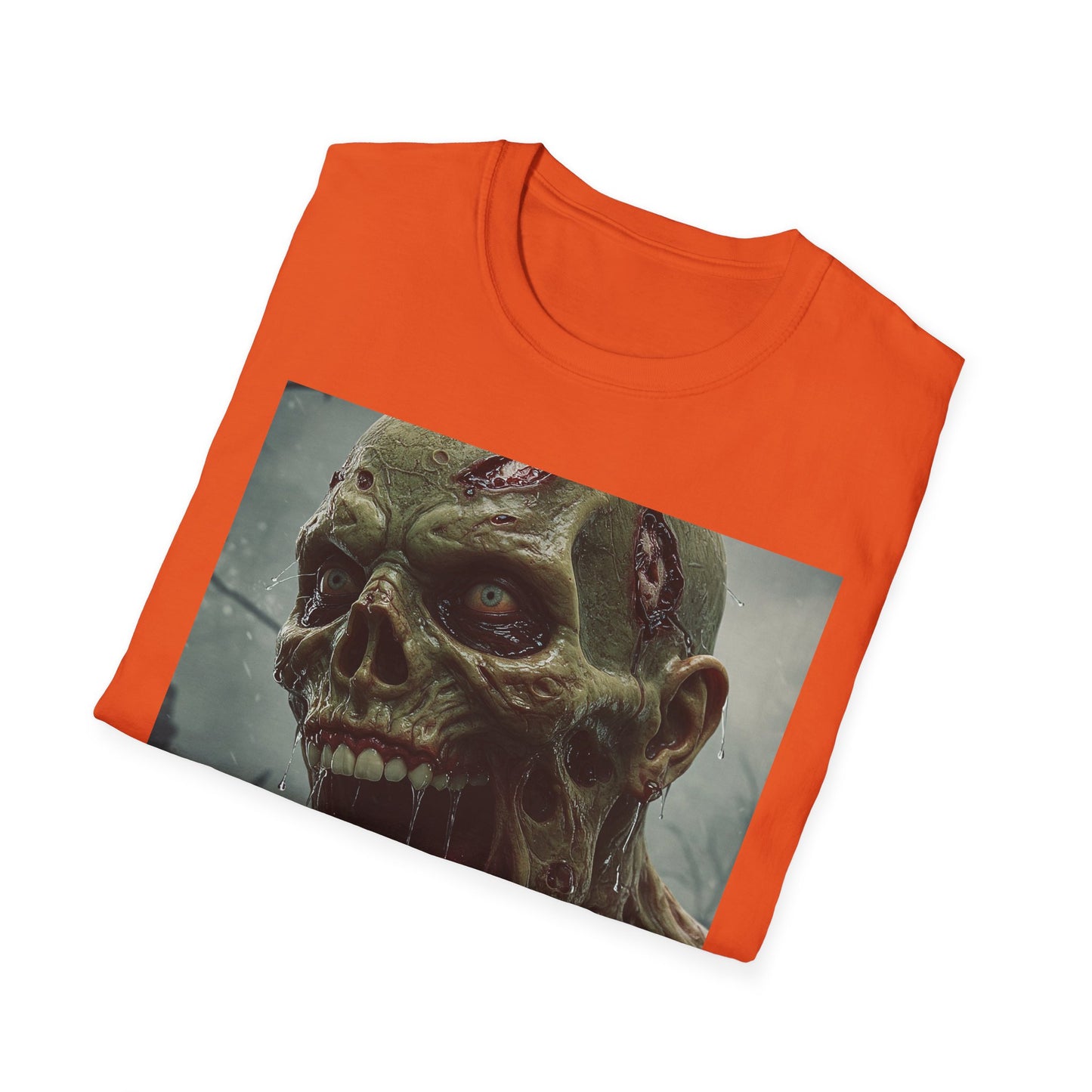 Apocalyptic Portrait Tee: A Vision of Decay