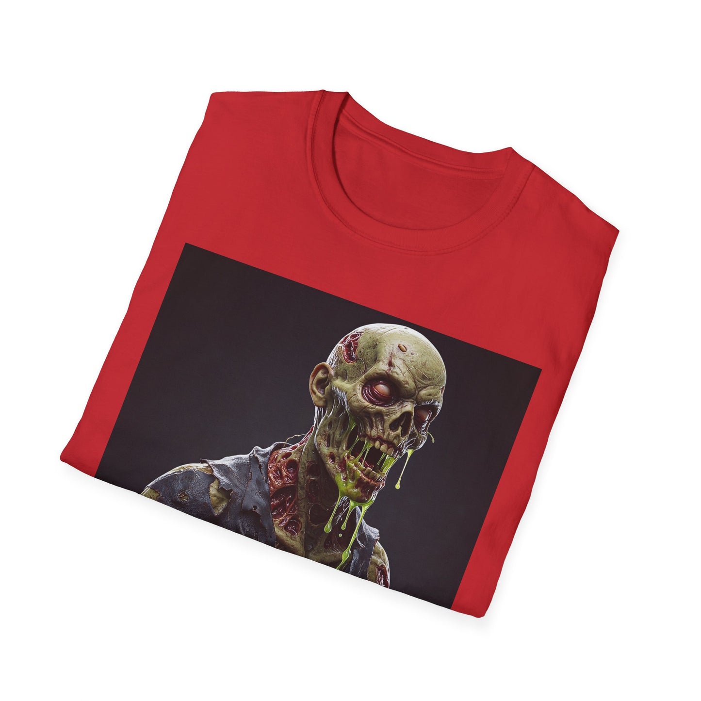 Zombie Apocalypse Unisex Softstyle T-Shirt - Perfect for Halloween and Horror Fans