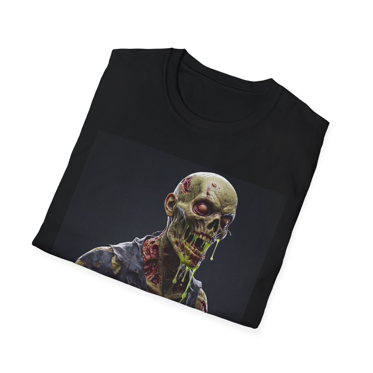 Zombie Apocalypse Unisex Softstyle T-Shirt - Perfect for Halloween and Horror Fans