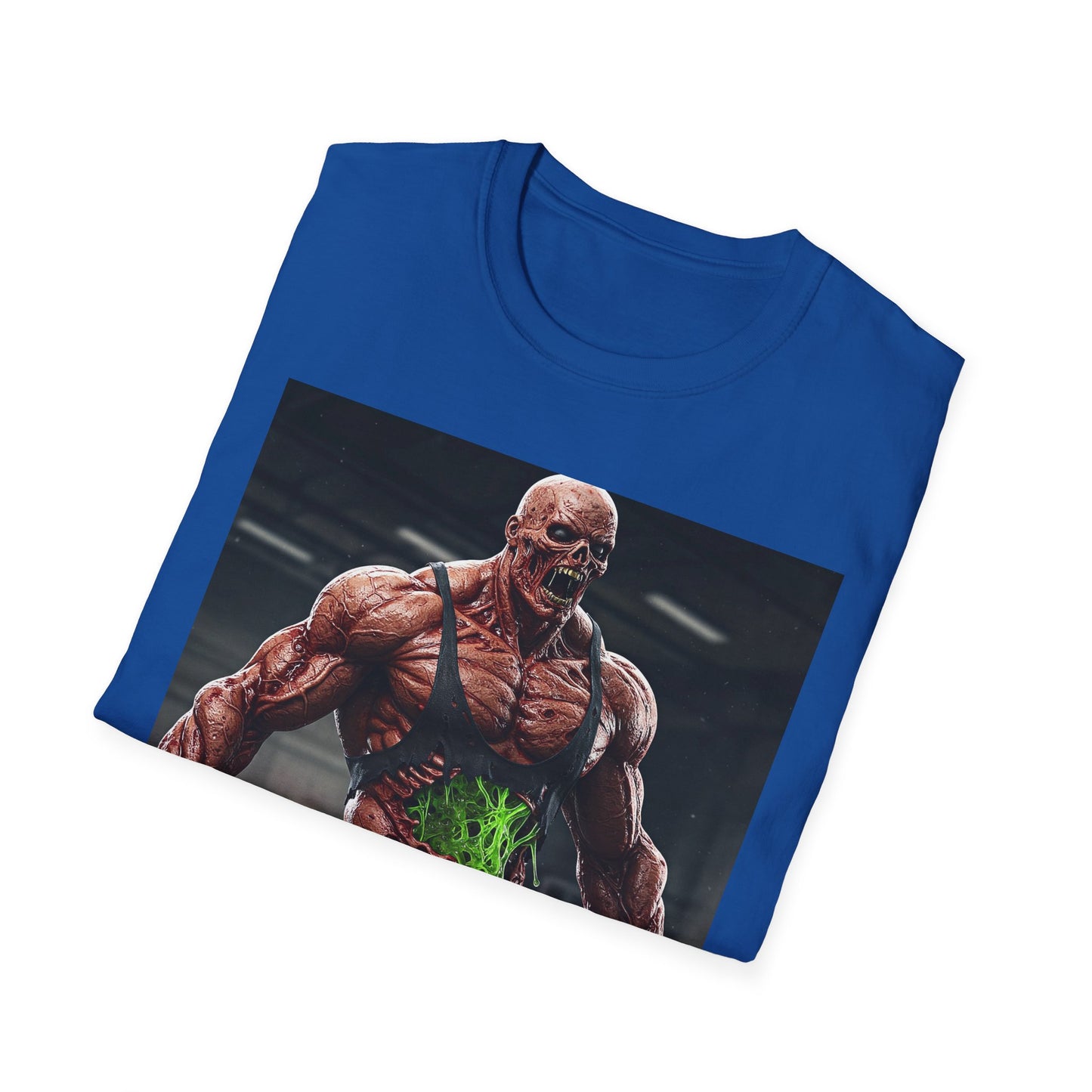 Muscle Graphic Unisex Softstyle T-Shirt - Ideal for Gym Lovers