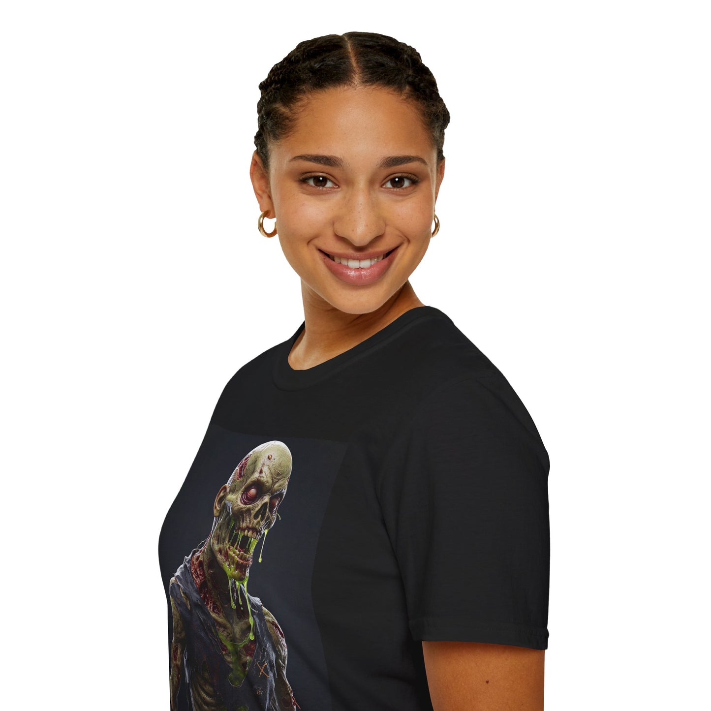 Zombie Apocalypse Unisex Softstyle T-Shirt - Perfect for Halloween and Horror Fans