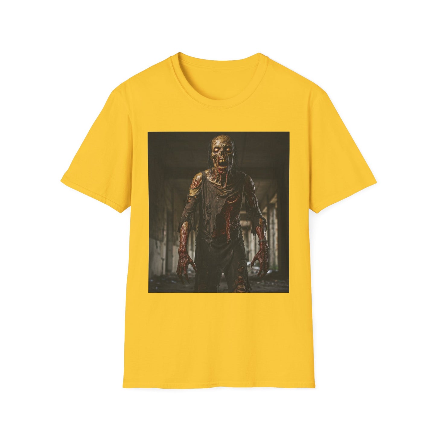 Apocalyptic Portrait Tee: A Vision of Decay