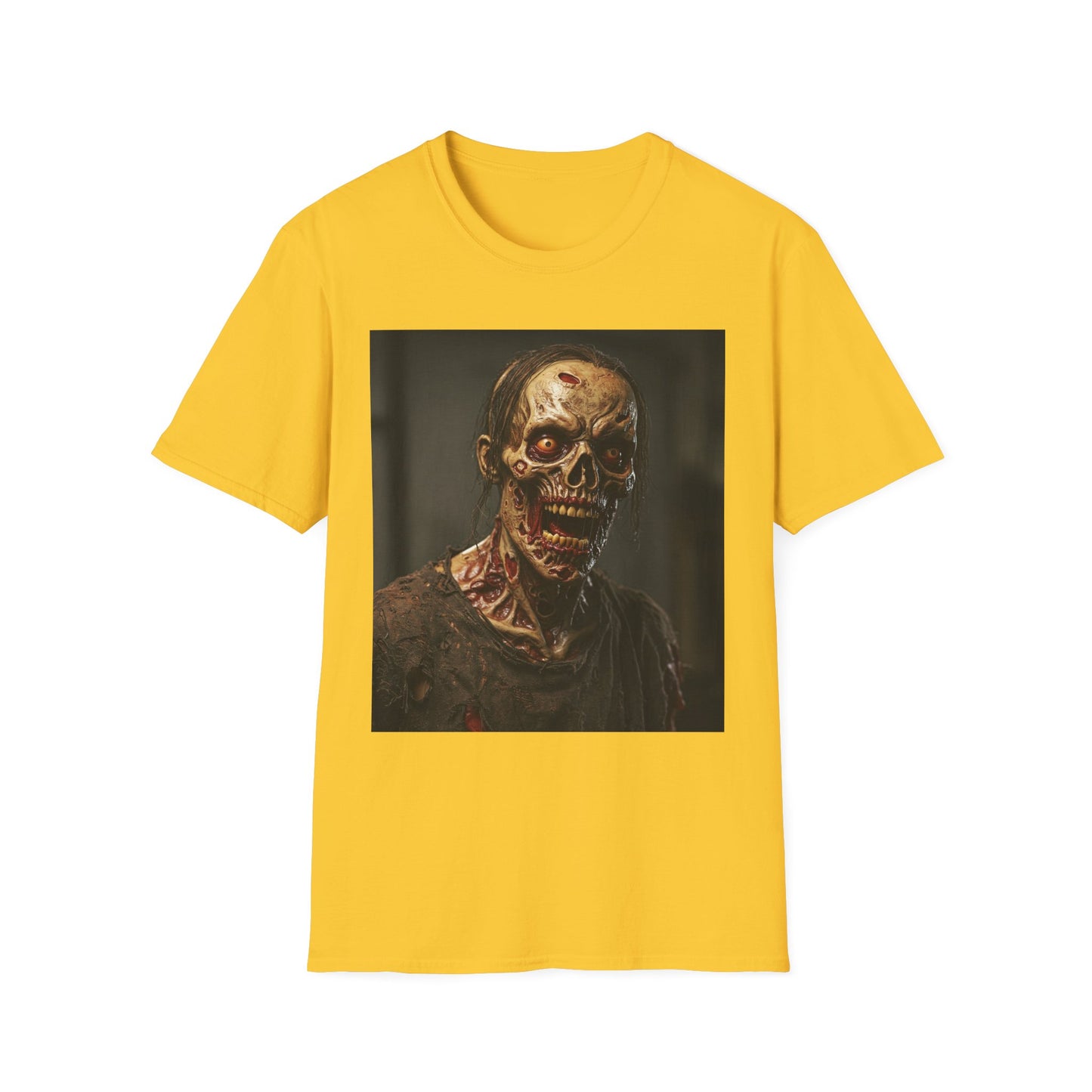 Apocalyptic Portrait Tee: A Vision of Decay Zombie Horror