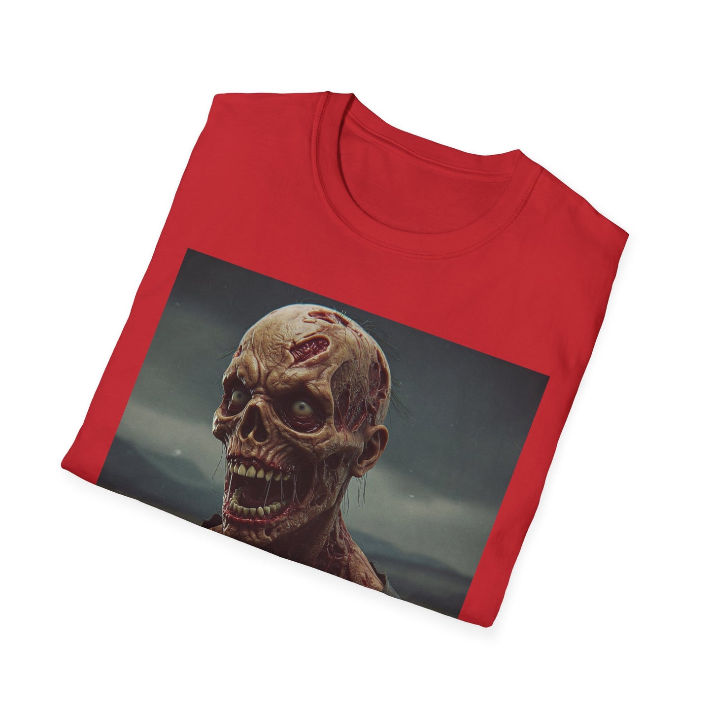 Apocalyptic Portrait Tee: A Vision of Decay