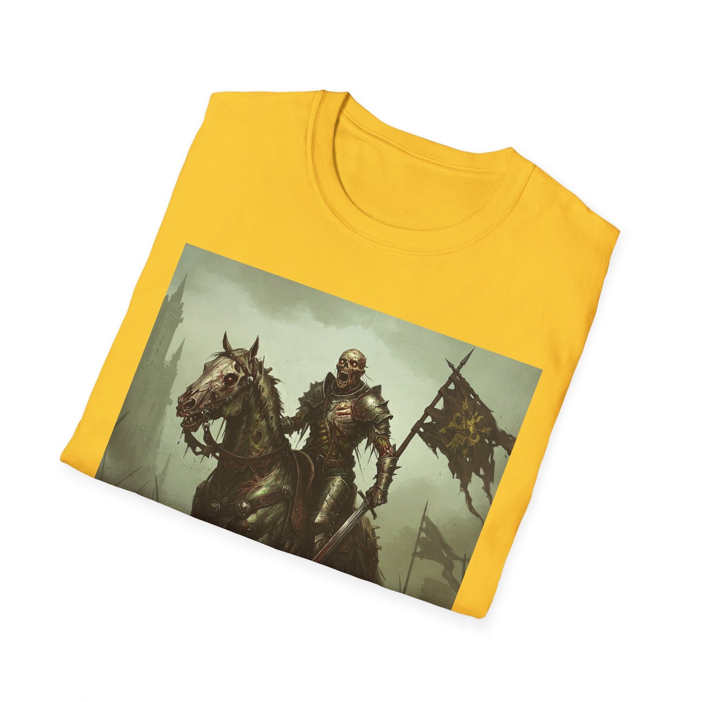 Epic Knight Riding T-Shirt - Unisex Fantasy Graphic Tee