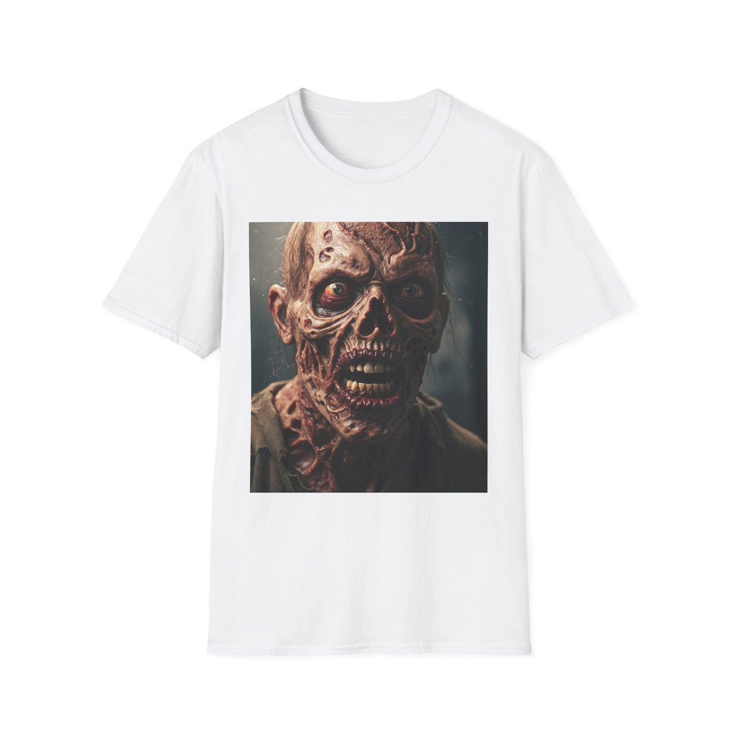 Apocalyptic Portrait Tee: A Vision of Decay