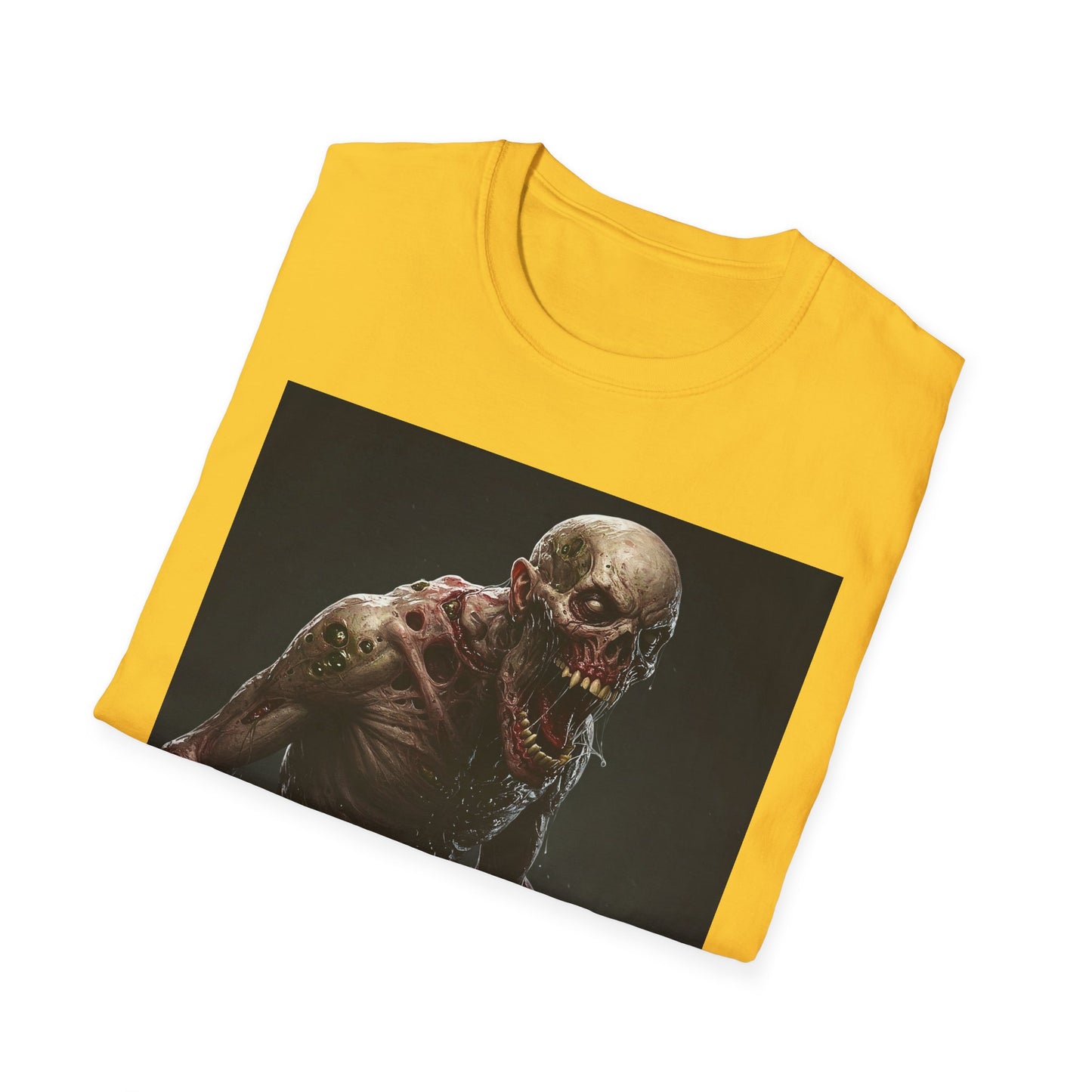 Creepy Horror Apocalyptic Portrait Tee: A Vision of Decay