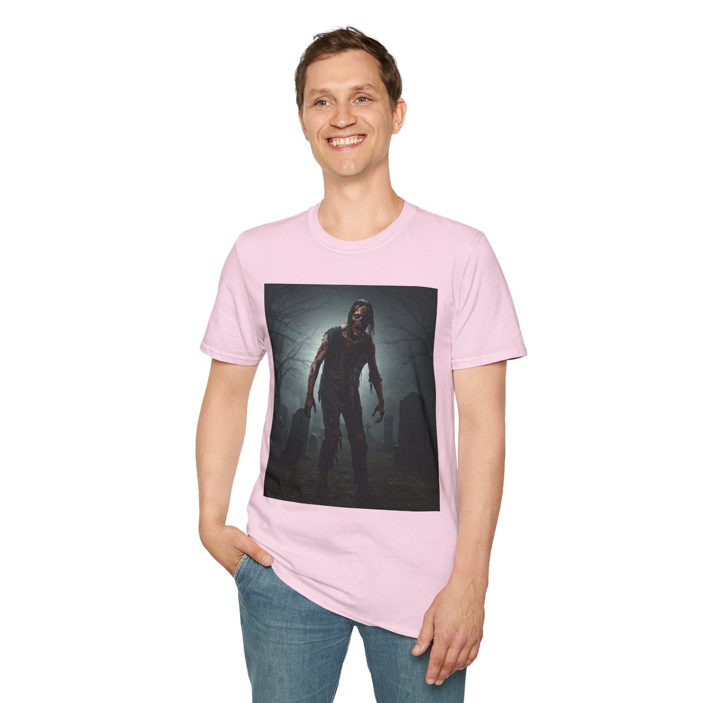 Unisex Softstyle Horror Tee - Perfect for Halloween and Horror Fans