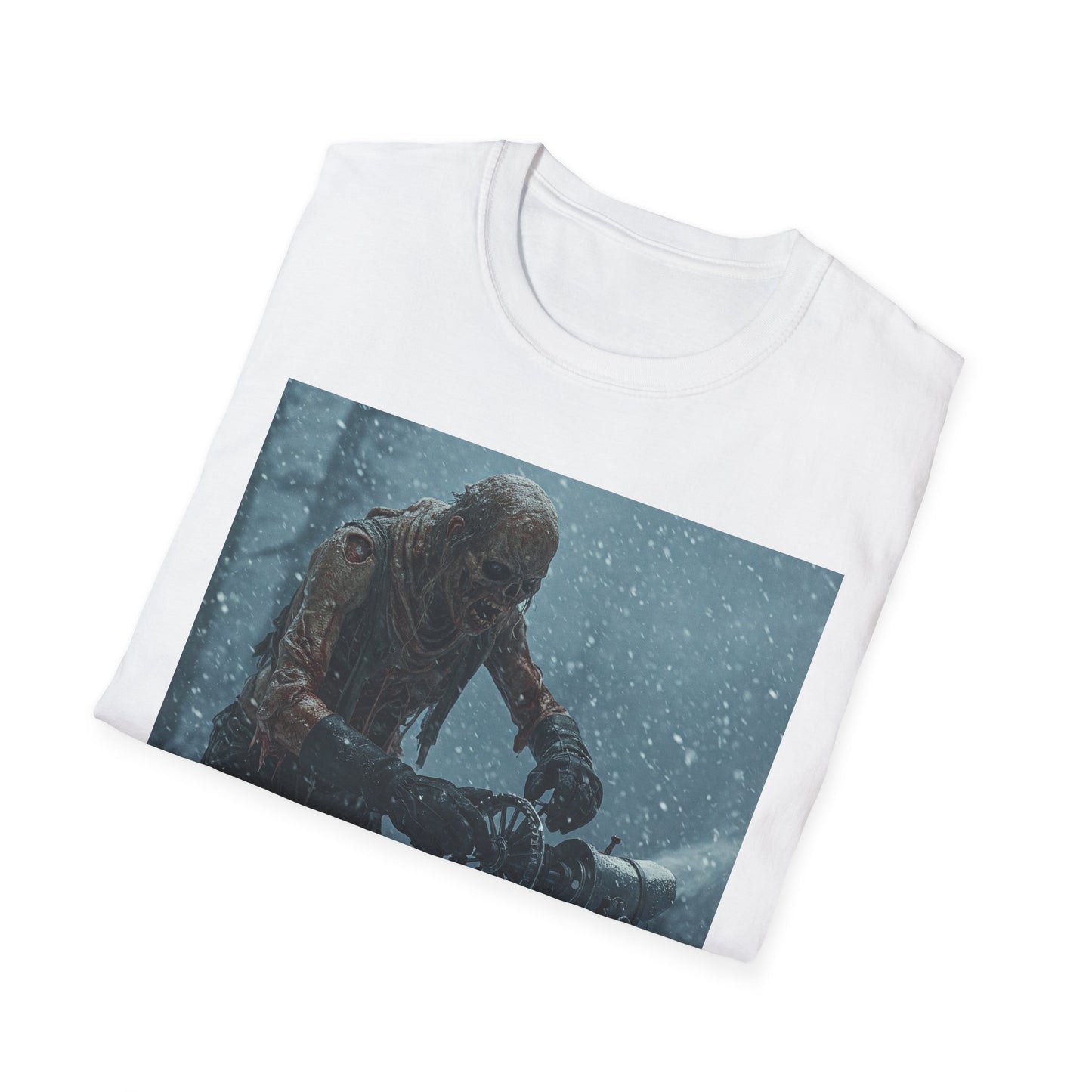 Unisex Softstyle T-Shirt | Snowy Scene Fan Tee