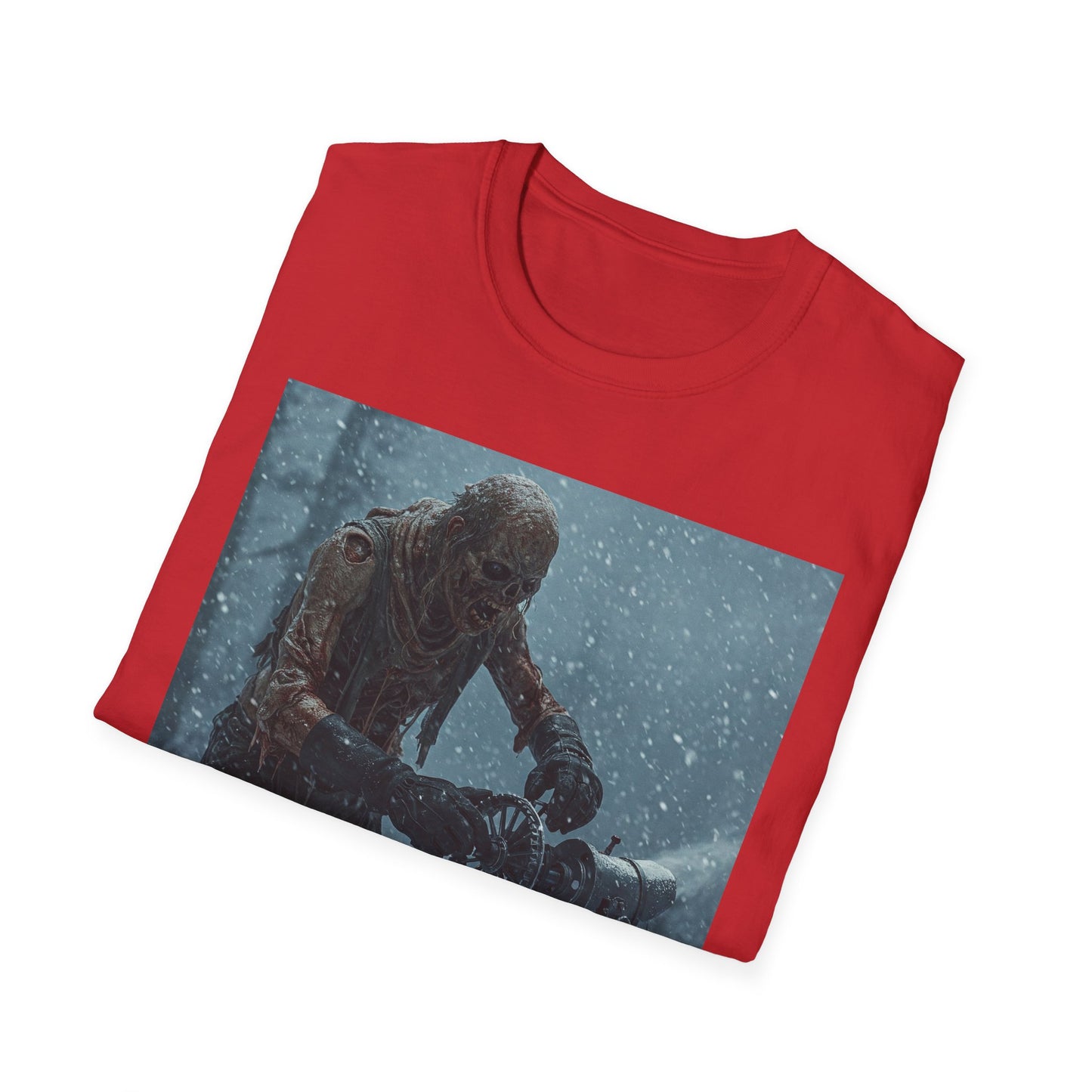 Unisex Softstyle T-Shirt | Snowy Scene Fan Tee