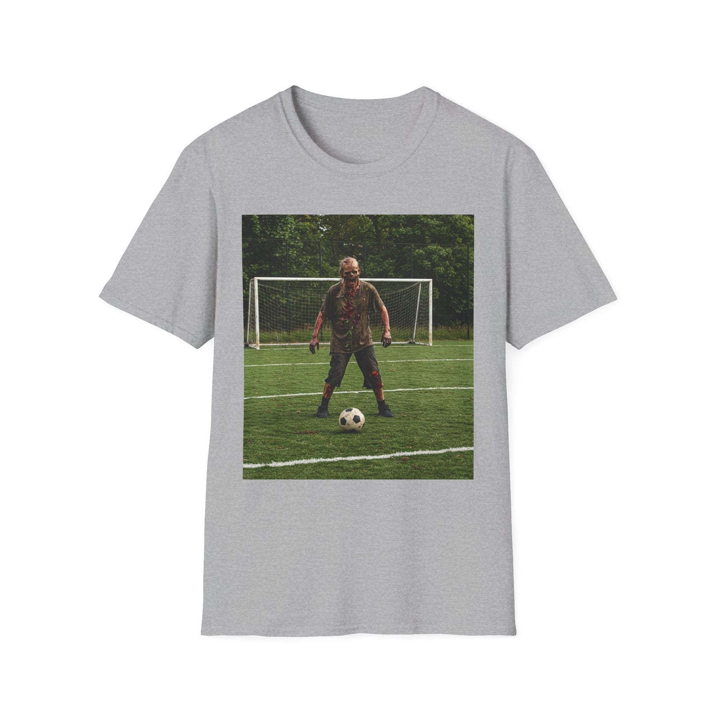 Soccer Themed Unisex Softstyle T-Shirt - Perfect for Sports Lovers