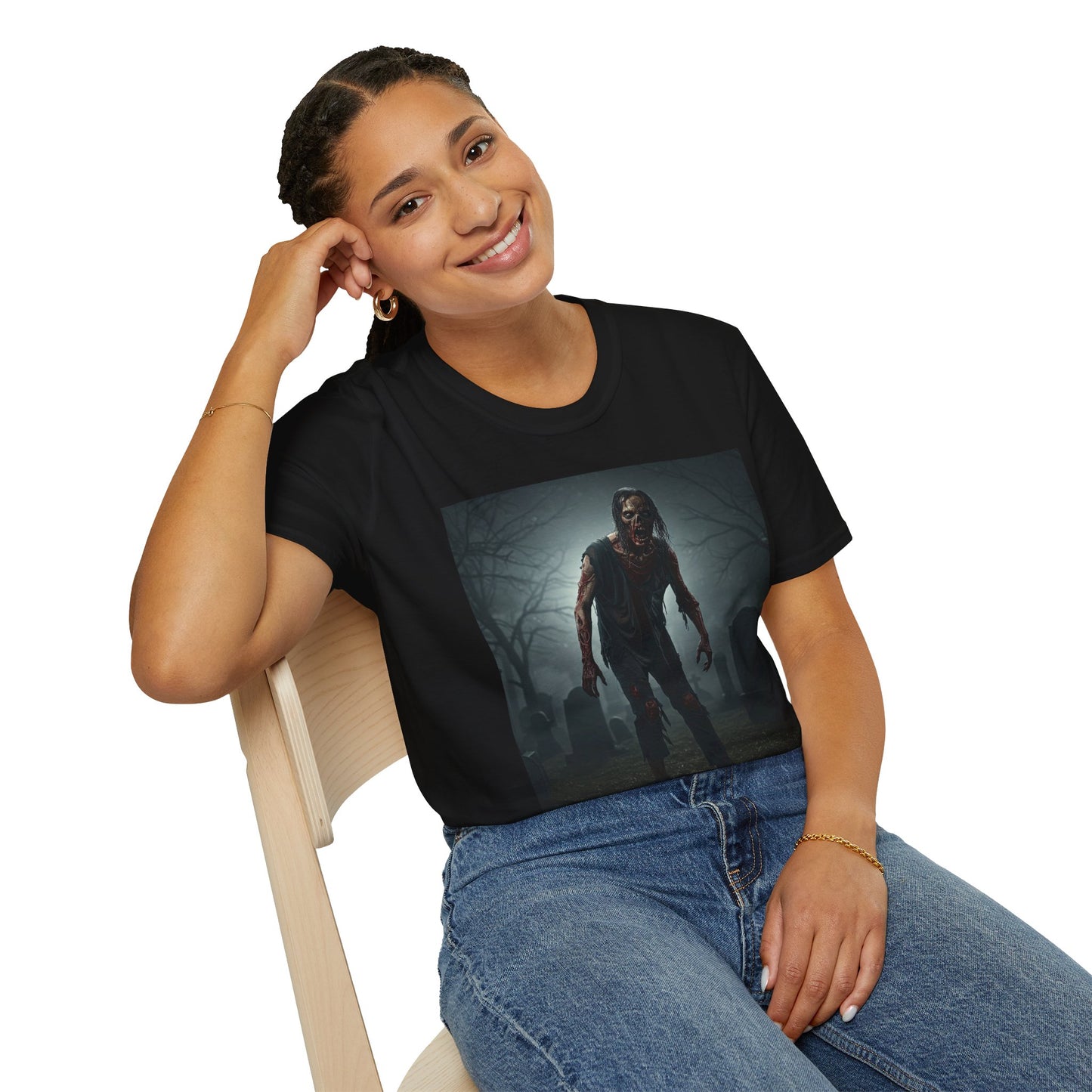 Unisex Softstyle Horror Tee - Perfect for Halloween and Horror Fans